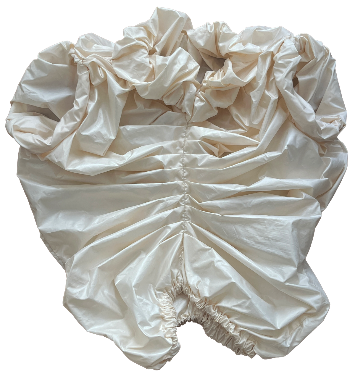 Nylon shirt, white