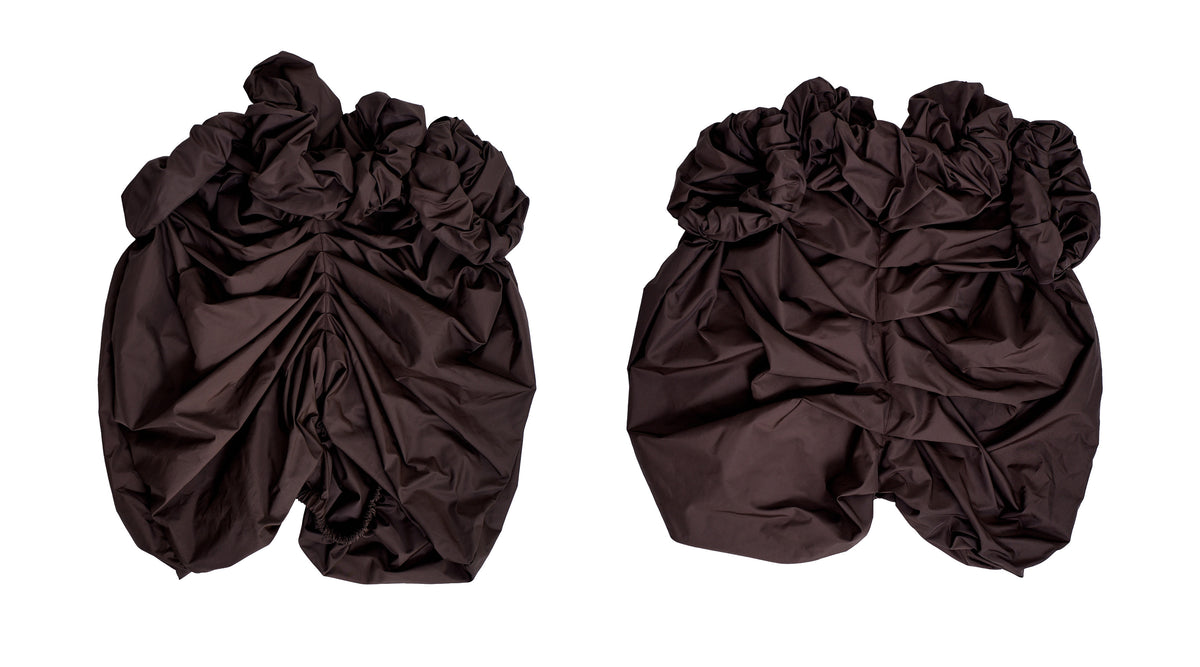 Nylon shirt, brown