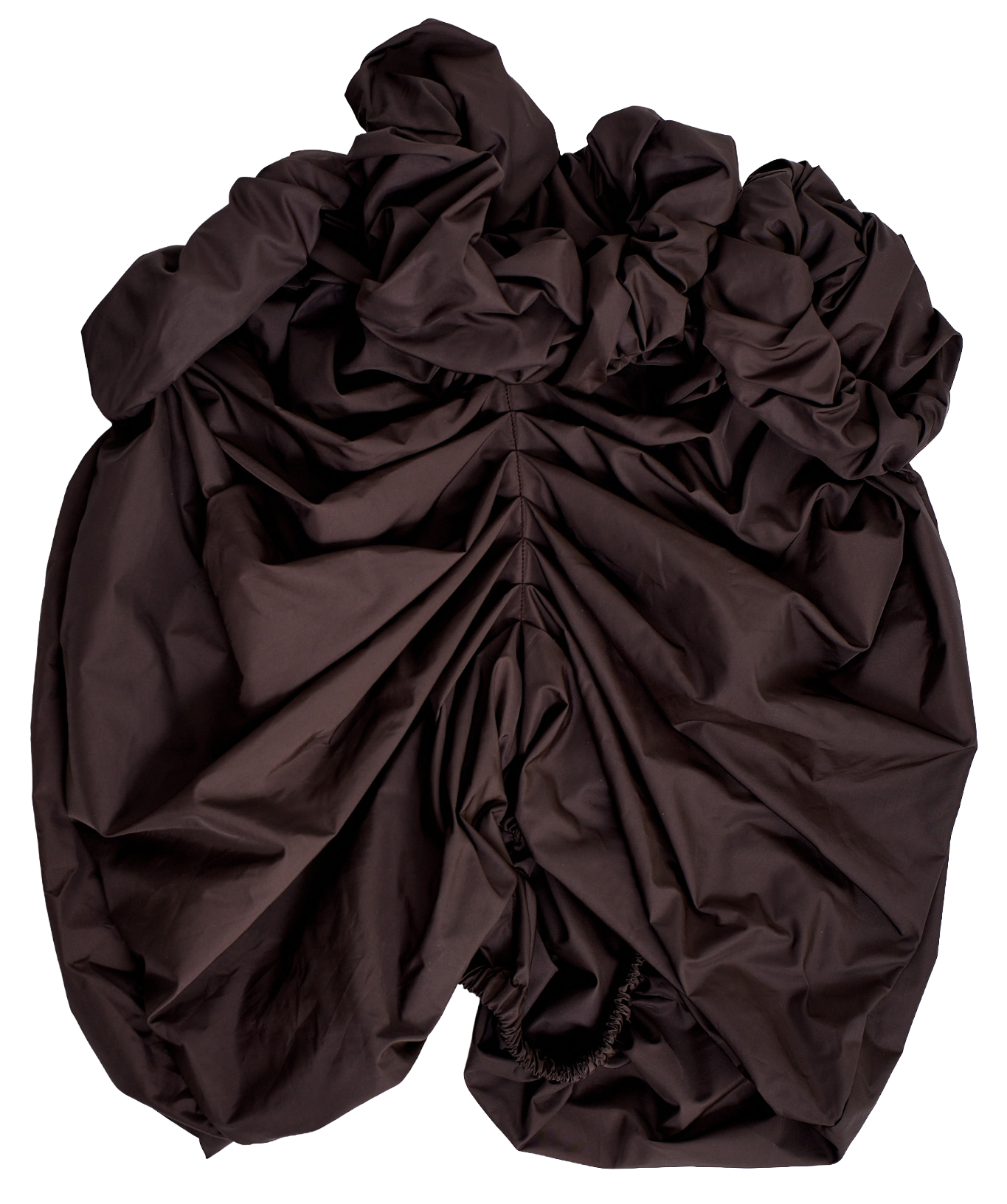 Nylon shirt, brown