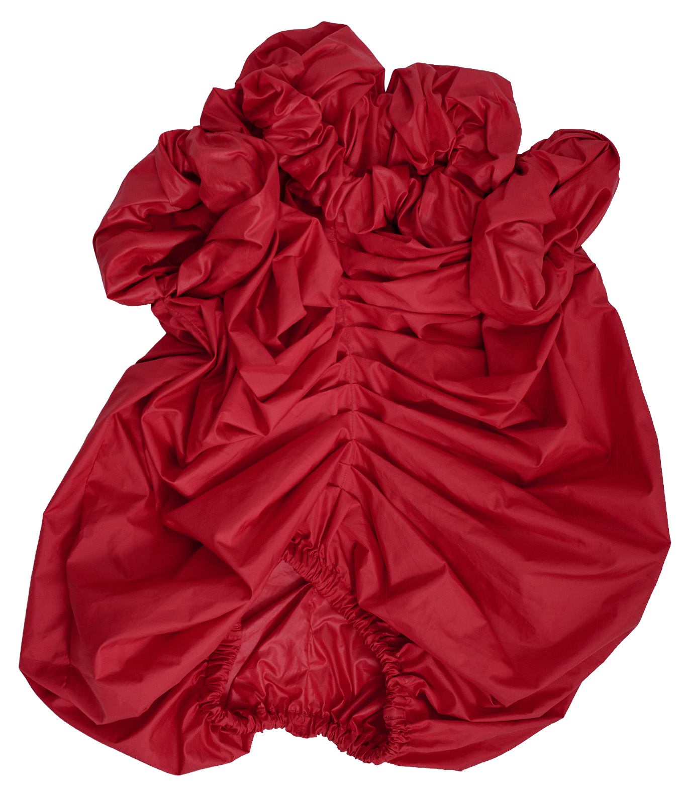 Nylon shirt, red
