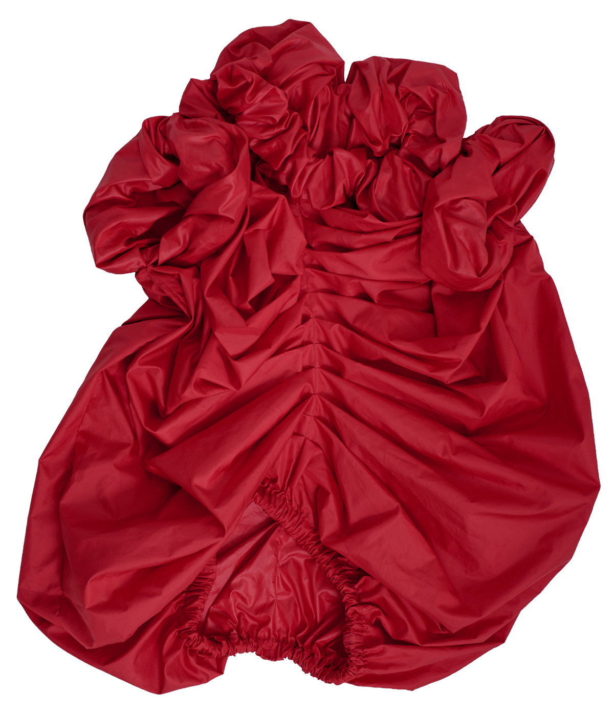 Nylon shirt, red